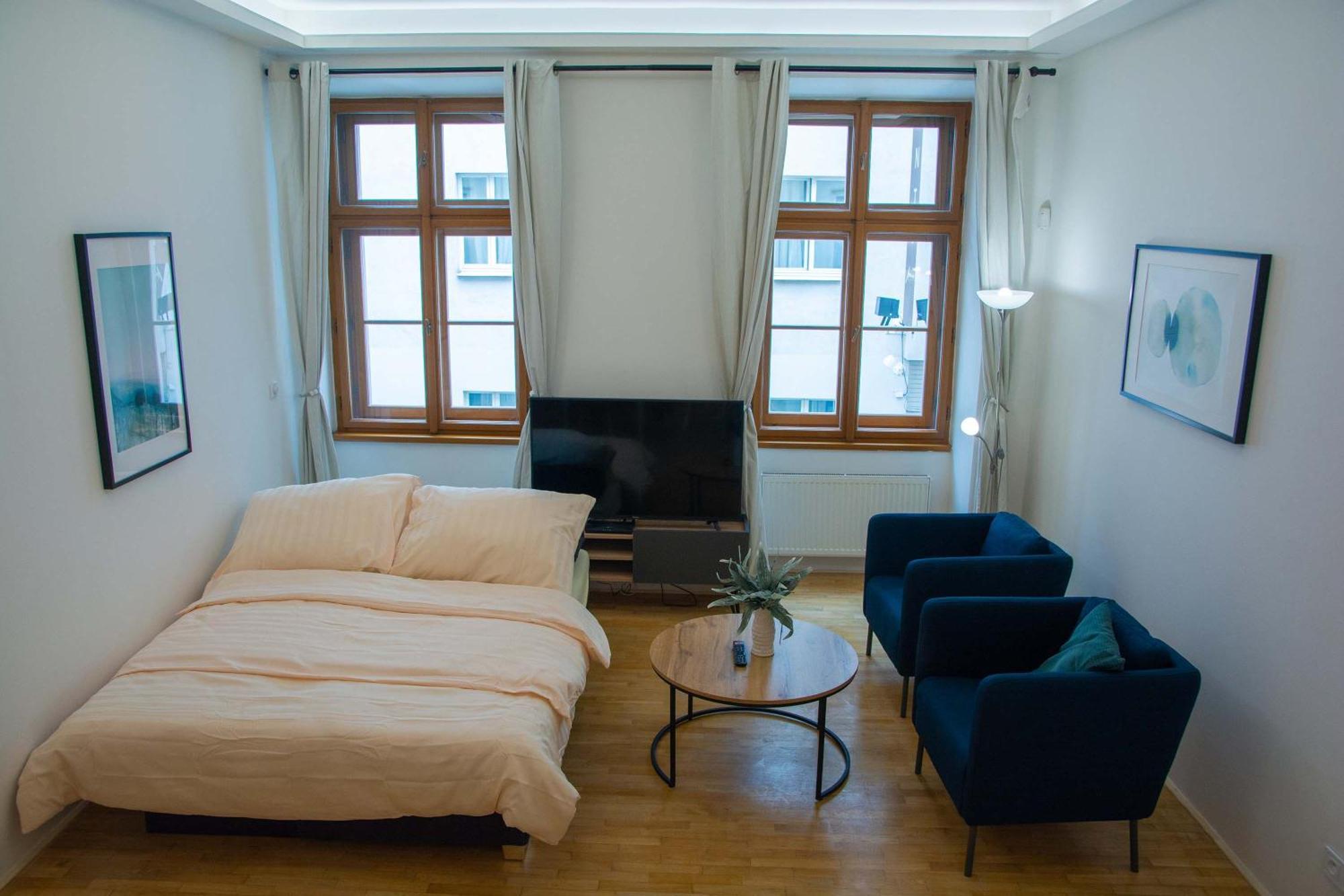 City Centre Apartment With Parking Prag Dış mekan fotoğraf